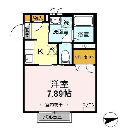 アプリコットアベニュー東台本町の物件間取画像